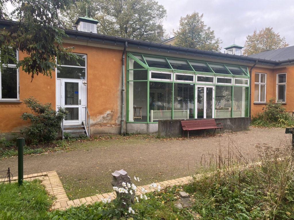 The courtyard